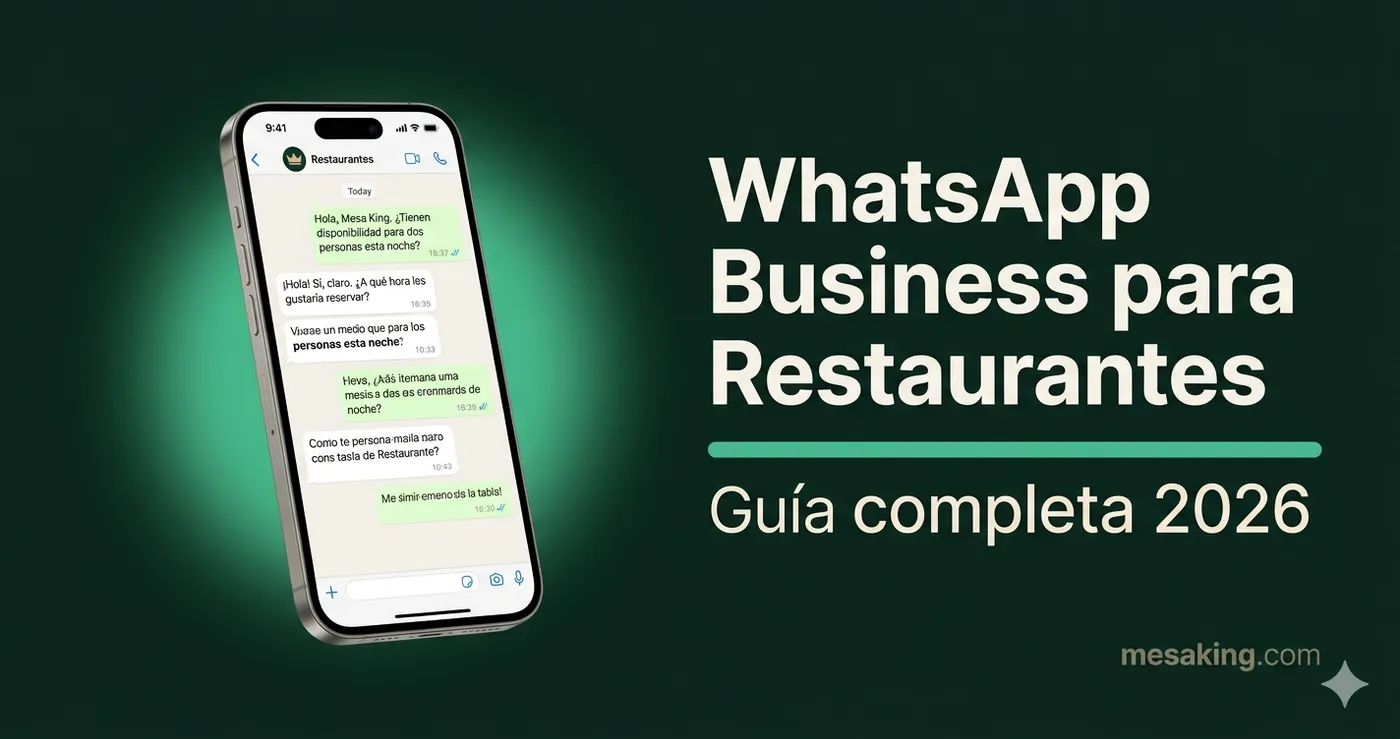 Guía de WhatsApp Business para restaurantes